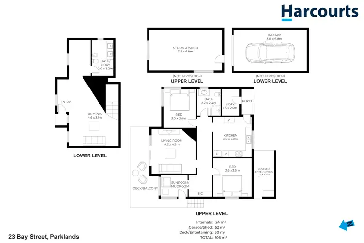 Floorplan of Homely house listing, 23 Bay Street, Parklands TAS 7320
