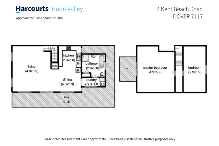 Floorplan of Homely house listing, 4 Kent Beach Road, Dover TAS 7117