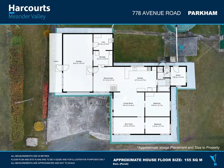 Floorplan of Homely house listing, 778 Avenue Road, Parkham TAS 7304