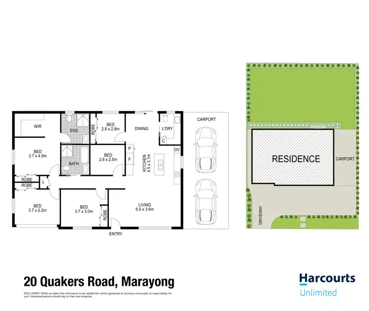 Floorplan of Homely house listing, 20 Quakers Road, Marayong NSW 2148