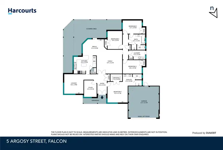 Floorplan of Homely house listing, 5 Argosy Street, Falcon WA 6210