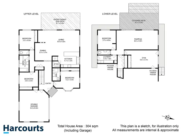 Floorplan of Homely house listing, 689 Oceana Drive, Tranmere TAS 7018