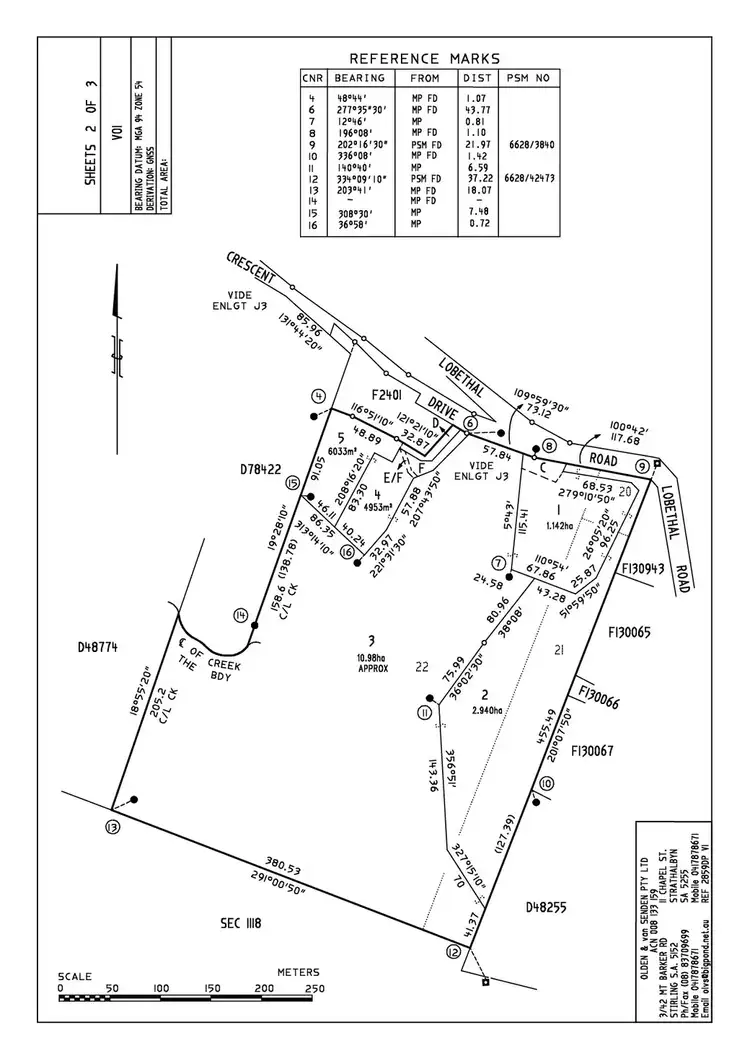 Floorplan of Homely land listing, 64 Crescent Drive, Norton Summit SA 5136
