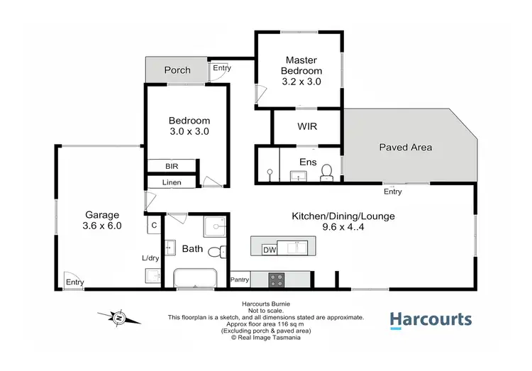 Floorplan of Homely unit listing, 3/6 Brickworks Entrance, Wynyard TAS 7325
