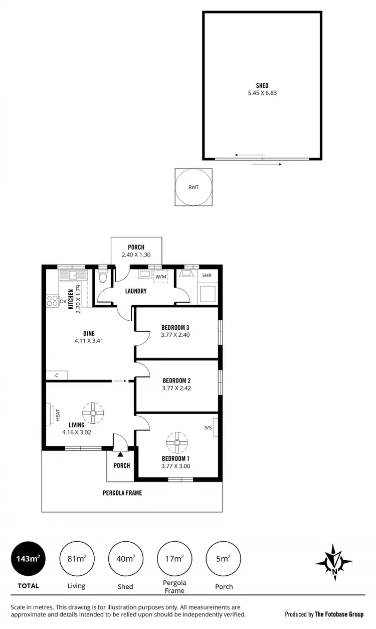 Floorplan of Homely house listing, 3 Thrower Avenue, Felixstow SA 5070