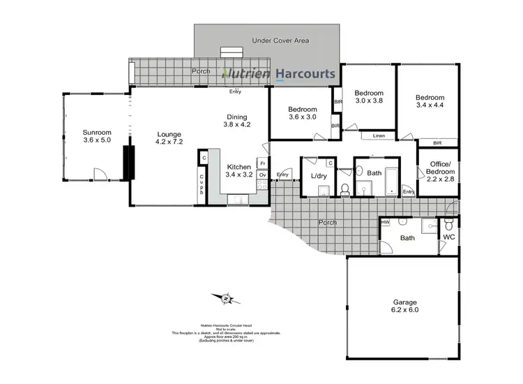 Floorplan of Homely rural property listing, 16463 Bass Highway, Wynyard TAS 7325