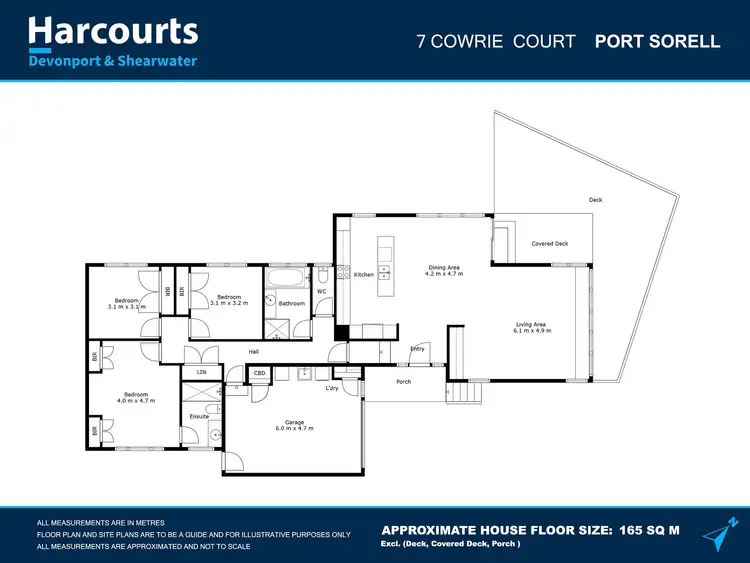 Floorplan of Homely house listing, 7 Cowrie Court, Port Sorell TAS 7307