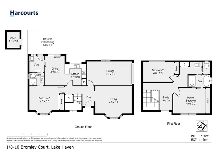 Floorplan of Homely townhouse listing, 1/8-10 Bromley Court, Lake Haven NSW 2263