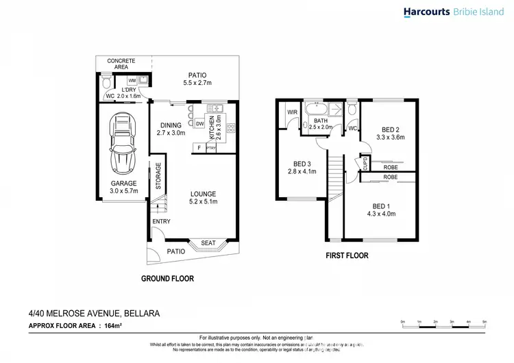 Floorplan of Homely townhouse listing, 4/40 Melrose Ave, Bellara QLD 4507