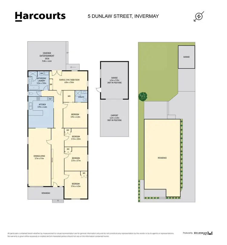 Floorplan of Homely house listing, 5 Dunlaw Street, Invermay TAS 7248
