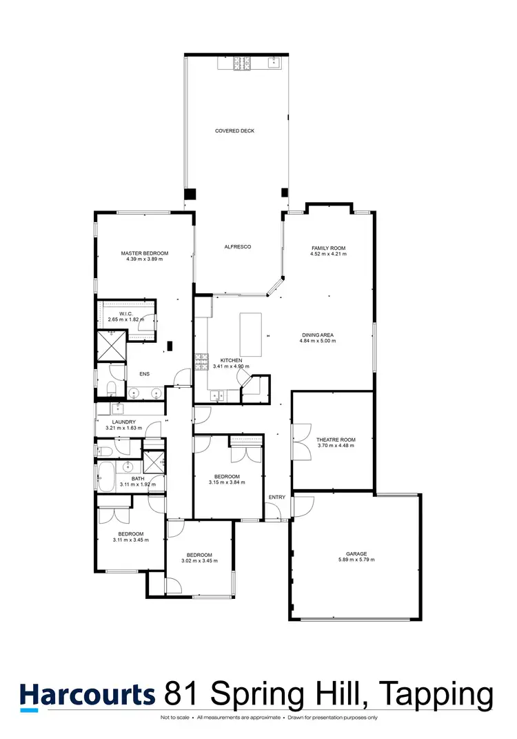 Floorplan of Homely house listing, 81 Spring Hill, Tapping WA 6065