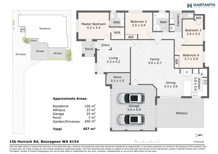 Floorplan of Homely house listing, 15B Horrocks Road, Booragoon WA 6154