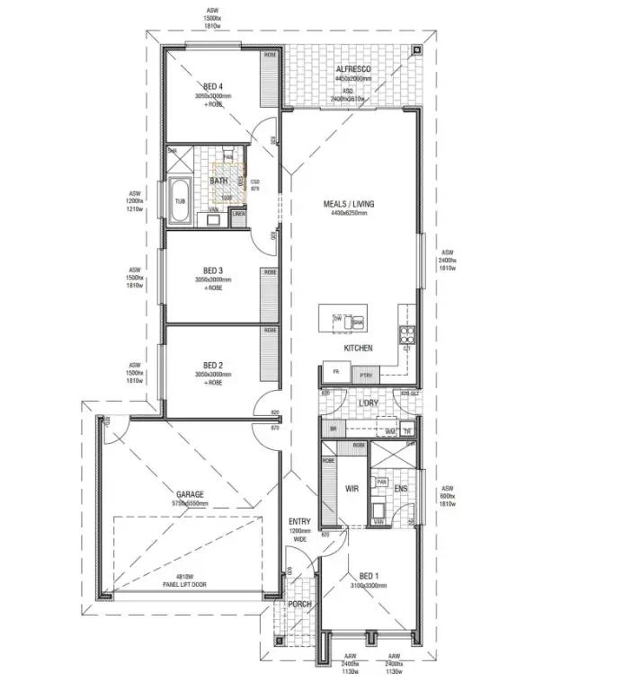 Floorplan of Homely house listing, Lot 12 Virginia Park Estate, Virginia SA 5120