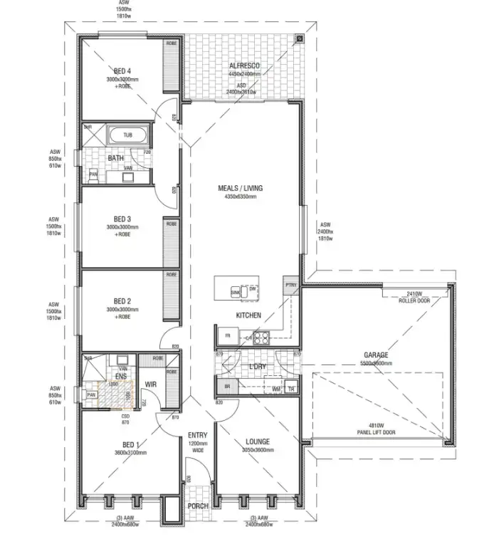 Floorplan of Homely house listing, Lot 13 Virginia Park Estate, Virginia SA 5120