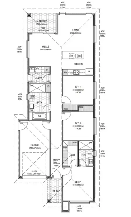 Floorplan of Homely house listing, Lot 34 Virginia Park Estate, Virginia SA 5120
