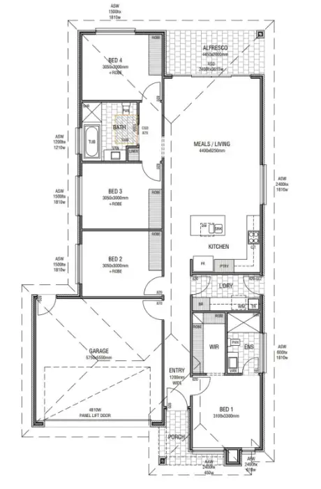Floorplan of Homely house listing, Lot 49 Virginia Park Estate, Virginia SA 5120