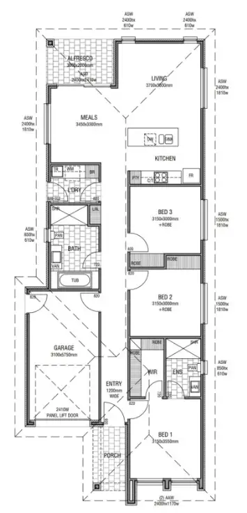 Floorplan of Homely house listing, Lot 52 Virginia Park Estate, Virginia SA 5120