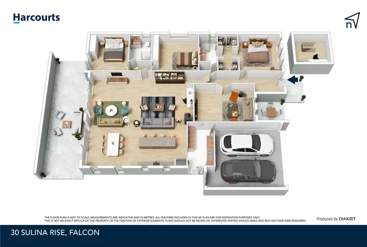 Floorplan of Homely house listing, 30 Sulina Rise, Falcon WA 6210