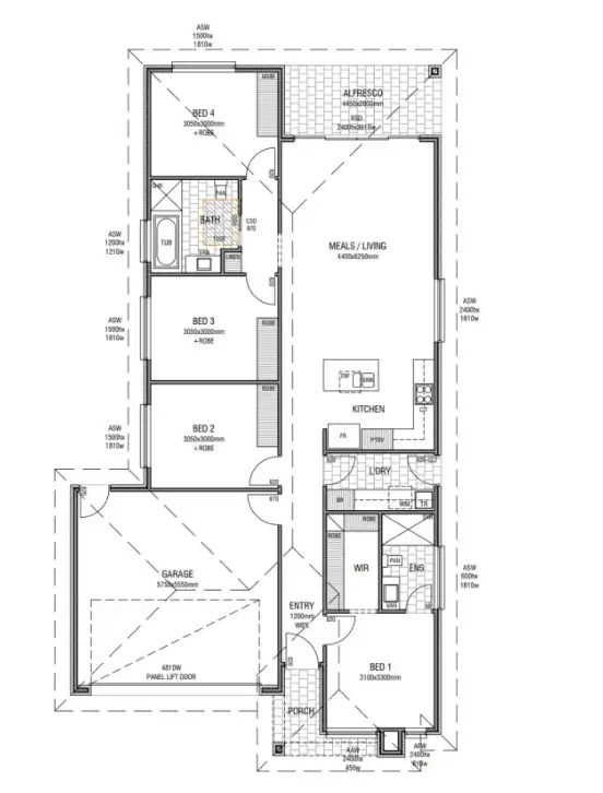 Floorplan of Homely house listing, Lot 92 Virginia Park Estate, Virginia SA 5120
