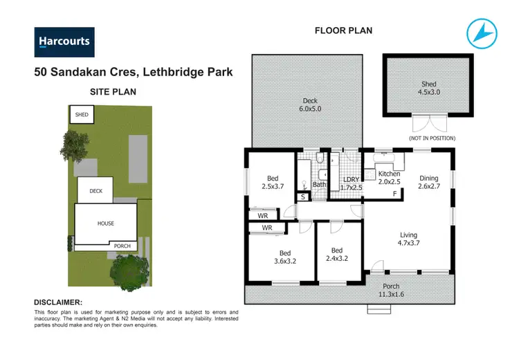 Floorplan of Homely house listing, 50 Sandakan Crescent, Lethbridge Park NSW 2770