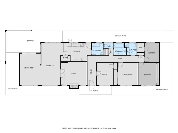 Floorplan of Homely rural property listing, 422 Kiewa East Rd, Tangambalanga VIC 3691