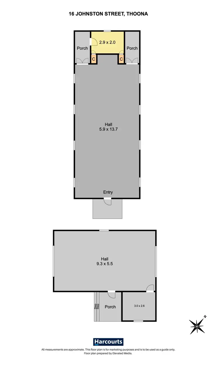 Floorplan of Homely house listing, 16 Johnston Street, Thoona VIC 3726