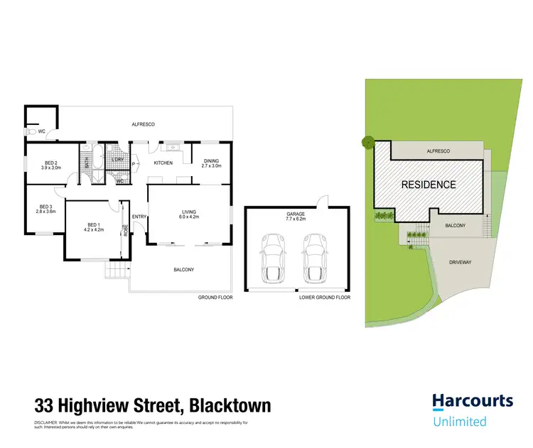 Floorplan of Homely house listing, 33 Highview Street, Blacktown NSW 2148