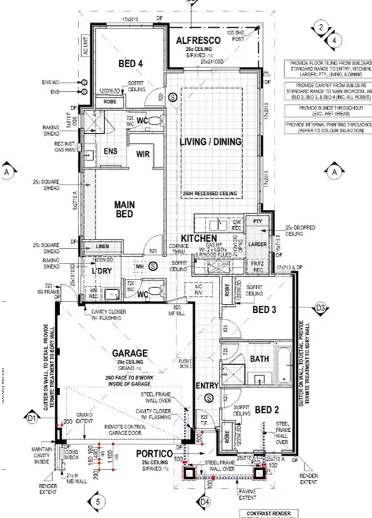 Floorplan of Homely house listing, 45 Kingfisher Road, Eglinton WA 6034