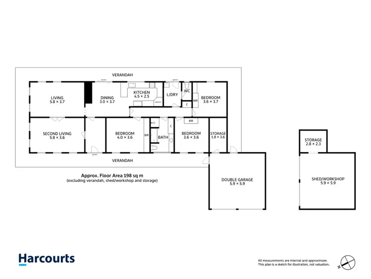 Floorplan of Homely house listing, 12 Table Cape Road, Wynyard TAS 7325