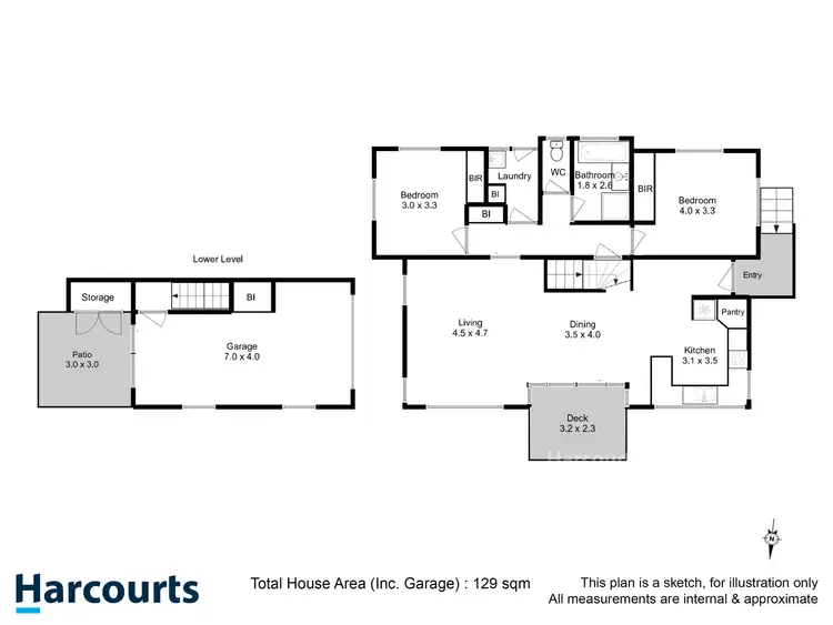 Floorplan of Homely villa listing, 5/35A Quarry Road, Mornington TAS 7018