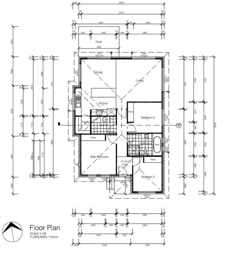 Floorplan of Homely house listing, 7 Fryett Drive, Claremont TAS 7011