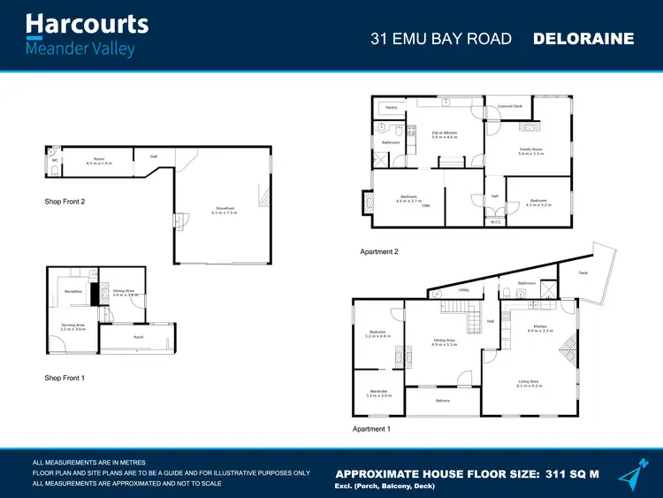Floorplan of Homely townhouse listing, 31 Emu Bay Road, Deloraine TAS 7304