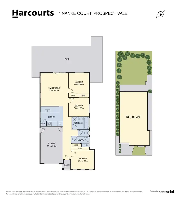 Floorplan of Homely house listing, 1 Nanke Court, Prospect Vale TAS 7250