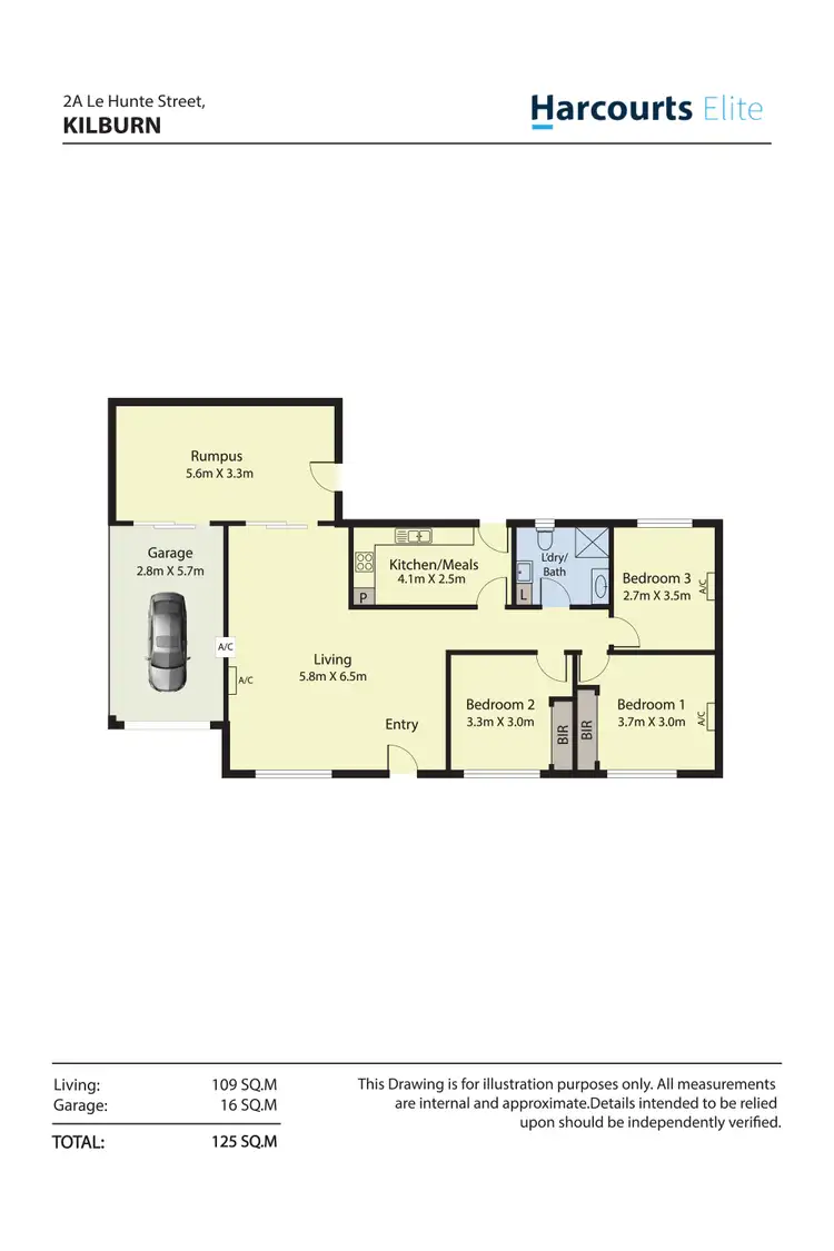 Floorplan of Homely house listing, 2A Le Hunte Street, Kilburn SA 5084