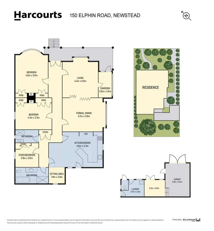 Floorplan of Homely house listing, 150 Elphin Road, Newstead TAS 7250