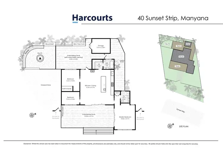 Floorplan of Homely house listing, 40 Sunset Strip, Manyana NSW 2539