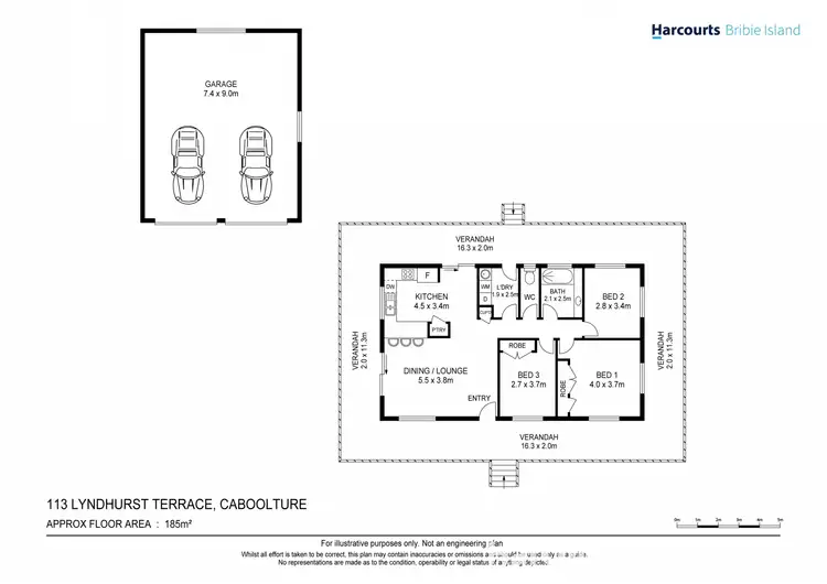 Floorplan of Homely house listing, 113 Lyndhurst Tce, Caboolture QLD 4510