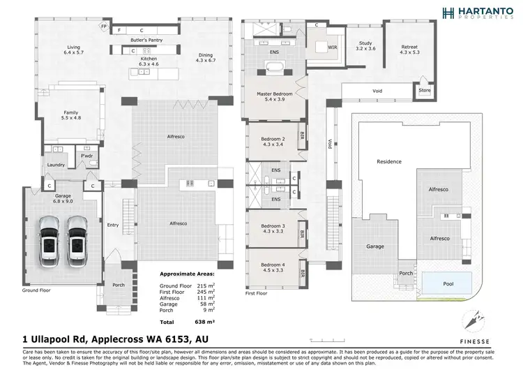 Floorplan of Homely house listing, 1 Ullapool Road, Applecross WA 6153