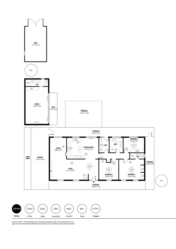 Floorplan of Homely house listing, 21 Maurice Road, Mount Barker SA 5251