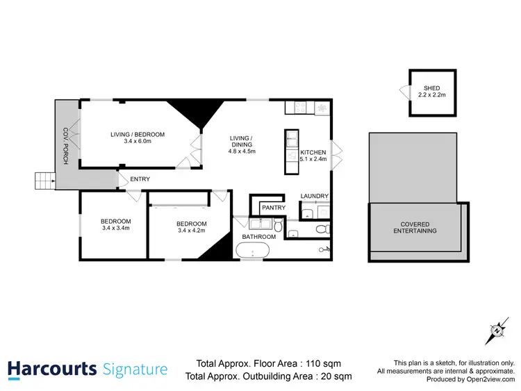 Floorplan of Homely house listing, 42 Coleman Street, Moonah TAS 7009
