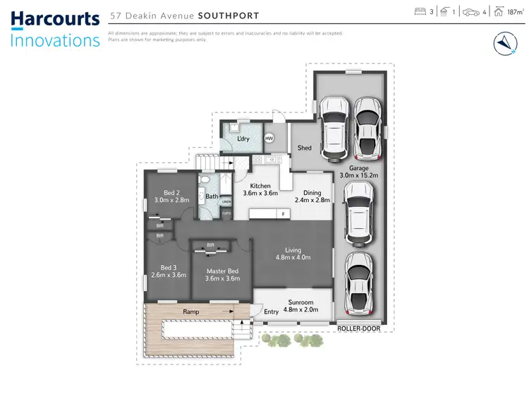 Floorplan of Homely house listing, 57 Deakin Avenue, Southport QLD 4215