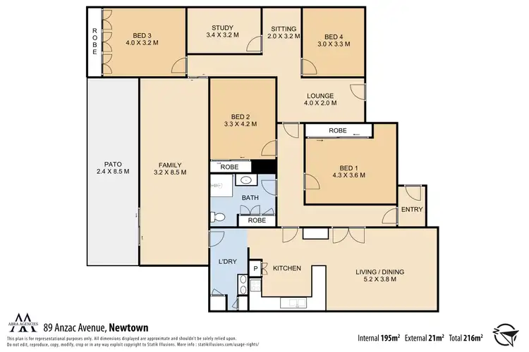 Floorplan of Homely house listing, 89 Anzac Ave, Newtown QLD 4350
