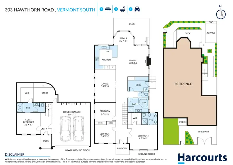 Floorplan of Homely house listing, 303 Hawthorn Road, Vermont South VIC 3133
