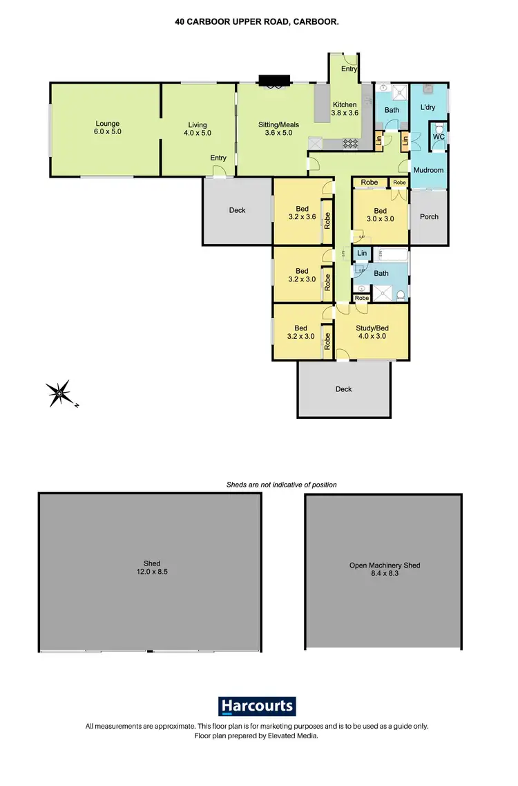 Floorplan of Homely house listing, 40 Carboor Upper Road, Carboor VIC 3678