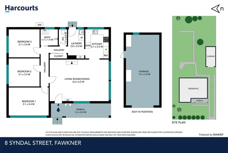 Floorplan of Homely house listing, 8 Syndal Street, Fawkner VIC 3060
