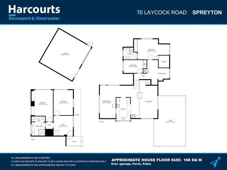 Floorplan of Homely house listing, 70 Laycock Road, Spreyton TAS 7310