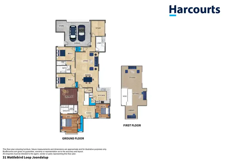 Floorplan of Homely house listing, 31 Wattlebird Loop, Joondalup WA 6027
