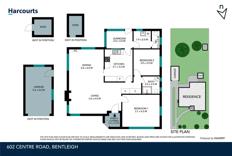 Floorplan of Homely house listing, 602 Centre Road, Bentleigh VIC 3204
