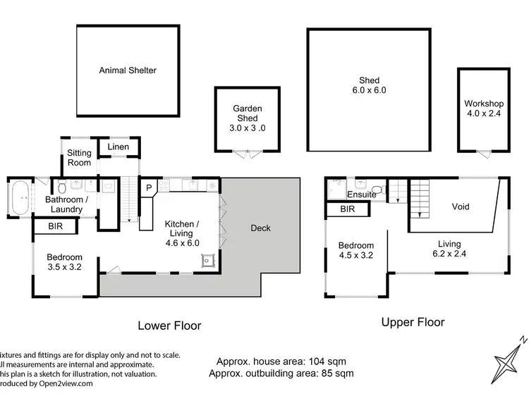 Floorplan of Homely house listing, 100 Pettits Road, Ranelagh TAS 7109