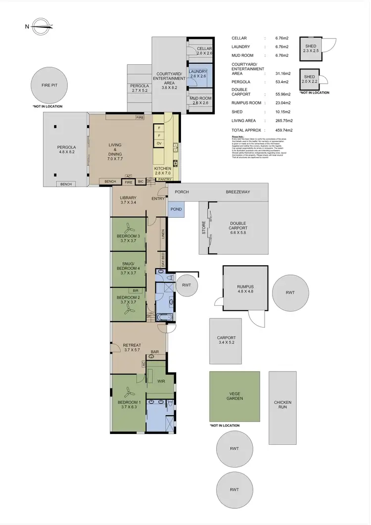 Floorplan of Homely house listing, 18 Dalton Avenue, Aldgate SA 5154